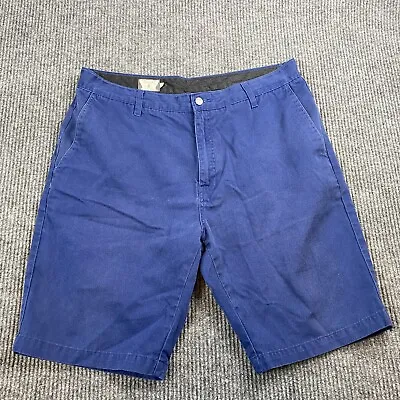 Volcom Chino Shorts Men's 36 Blue Causal Outdoors • $14.62