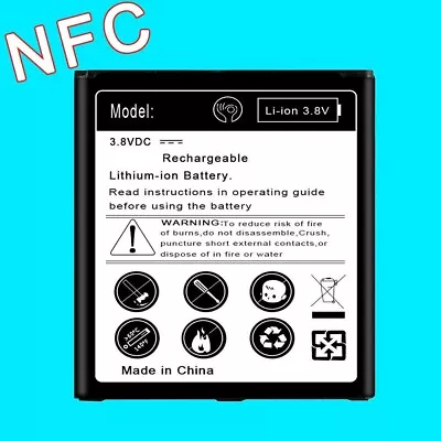 Large Power 6270mAh NFC Battery For Samsung Galaxy S4 I9500 I545 I337 L720 M919 • $23.98