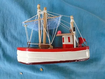 Wood Fishing Model Boat Lot 2 • $16.99