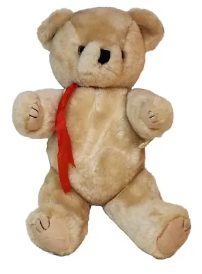 Vintage Teddy Bear Jointed Plush 12 Inch Creative Marketing Concepts Beige • $17.94