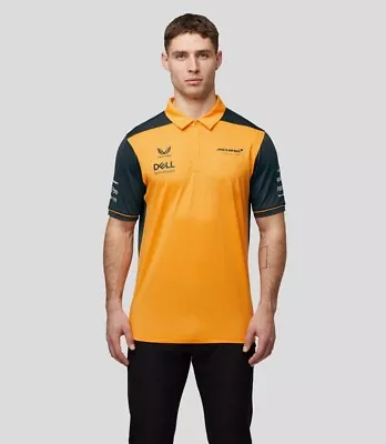 McLaren F1 Team Papaya Polo Shirt • $52