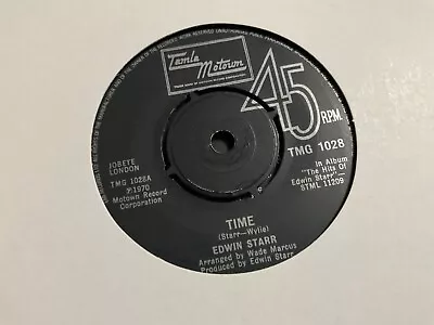 Uk Tamla Motown Tmg 1028-edwin Starr-time-vg+ • £16