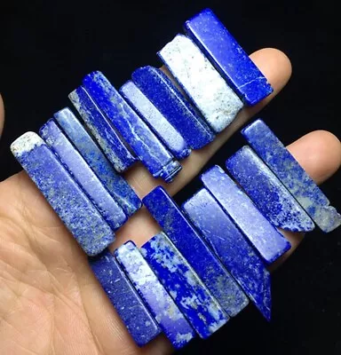 49g Natural Lapis Lazuli Quartz Crystal Polished Healing Stone Rock L631 • $0.01