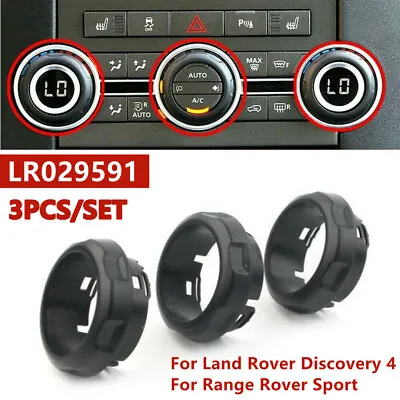 3X For Land Rover Discovery 4 /Range Rover Sport Air Conditioning Knob LR029591 • $11.79