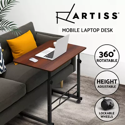 Artiss Laptop Desk Laptop Table Portable Stand Mobile Adjustable Wood Bed Side • $42.95