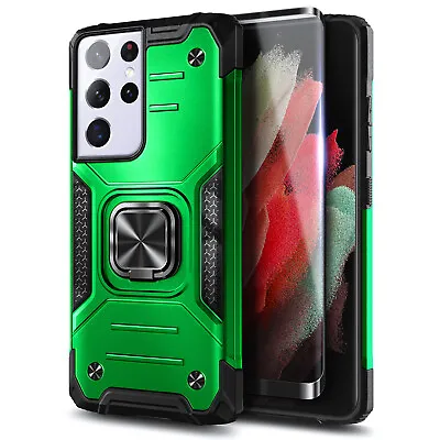 Case For Samsung Galaxy S21/S21+/S21 Ultra 5G Full Body Built-in Kickstand Cover • $9.99