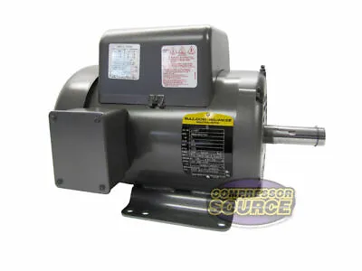 5 HP Single Phase Baldor Electric Compressor Motor 184T Frame # L1430T 230 Volt • $1030.15