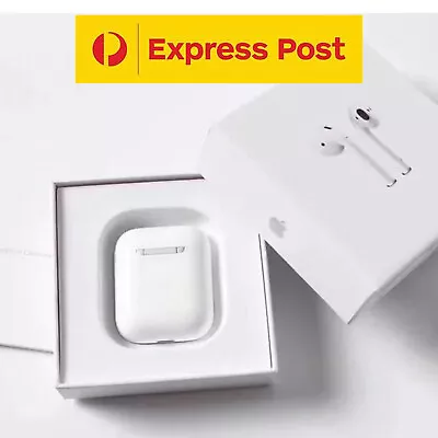 Apple AirPods (2nd Gen) With USB Wireless Charging Line A2031 A2032 - White • $99.99