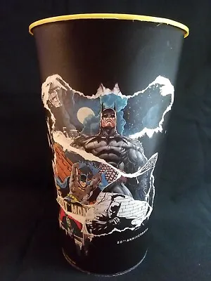 Batman 80th Anniversary Movie Theater Promo Soda Cup 7.5  New & Unused • $9.99