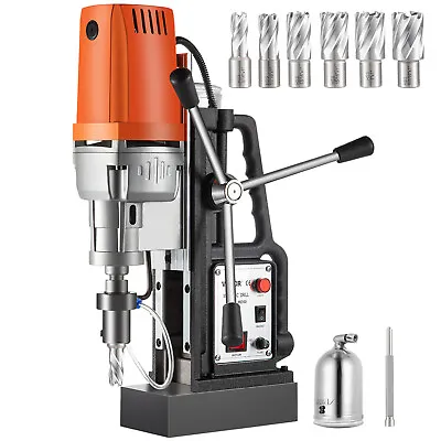 VEVOR MD50 Magnetic Drill Press Set Annular Cutter Kit Mag Drill & 7PCS • $289.99