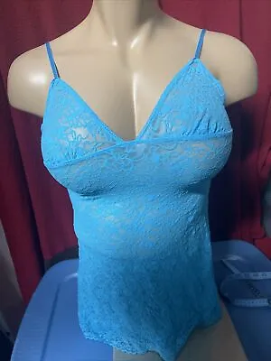 Victoria Secret Lingerie  Color  Light Blue Sz Large • $18