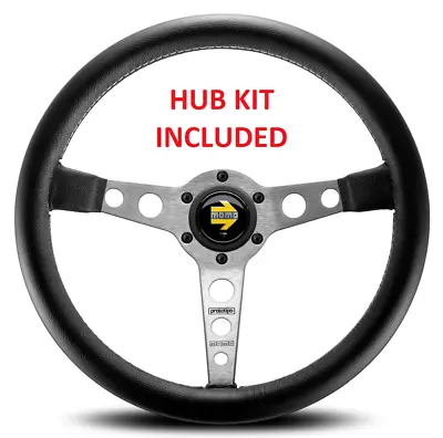 Genuine Momo Prototipo Steering Wheel With Hub Kit. Fits BMW E30 E28 E24 E34 E32 • $415.34