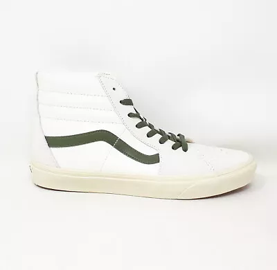 Vans Sk8-Hi Vintage Pop Marshmallow White Skate Authentic Shoe Sneaker Mens Size • £47.19