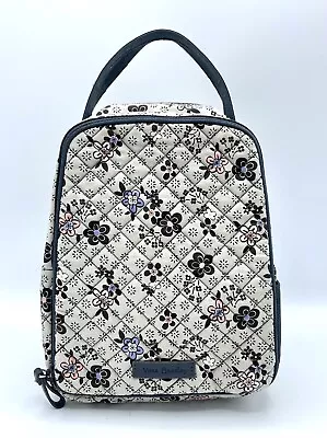 Vera Bradley HOLLAND GARDEN DITSY Lunch Tote 2-Compartment LUNCH Bag Lined ID EC • $29.99