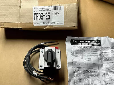 Marley MPDS25 QMark DS25 3 Pole 25A Disconnect Switch 600V AC • $146.99