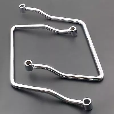 $52.60 • Buy 19cm Saddle Bag Support Bar Mount Brackets For Suzuki Boulevard S40 S50 S83 C50