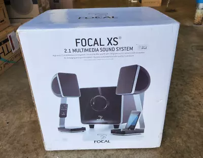 Focal XS 2.1 Multimedia Sound System Opened Box • $250