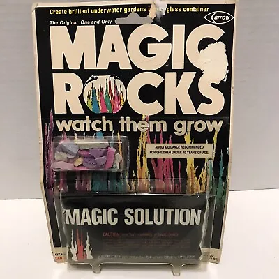 Vintage Arrow Magic Rocks Kit 8901 “They Grow Under Water In Minutes” From 1994 • $7.50