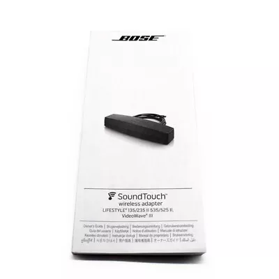 Bose-Wireless Adapter 412451 Manual Guide For Lifestyle 135/235II 535/525II • $18.99