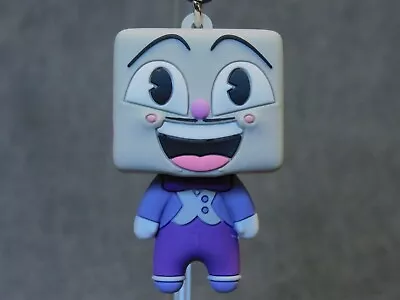 Cuphead NEW * King Dice Clip * Blind Bag Figural Keychain Monogram Game • $8.95