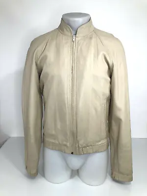 MICHAEL HOBAN / North Beach Leather Vintage Mens 38 Moto Jacket • $99.11