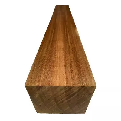 African Mahogany Spindle Blank Turning Lumber Wood Block 2-1/2  X 2-1/2  X 12  • $40.30
