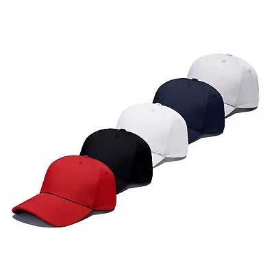 Baseball Cap With Classic Adjustable Fastner Boys Mens & Ladies Sun Summer Hat • £5.99