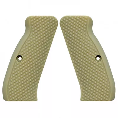 VZ Grips CZ75-DB-DS CZ 75 Diamond Backs Pistol Grip Desert Sand G10 • $75