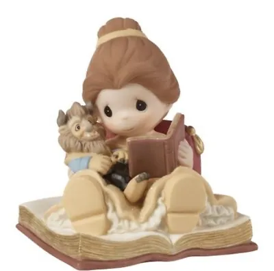 $41 • Buy NEW Precious Moments Disney Belle Beauty And The Beast Reading Figurine BNIB