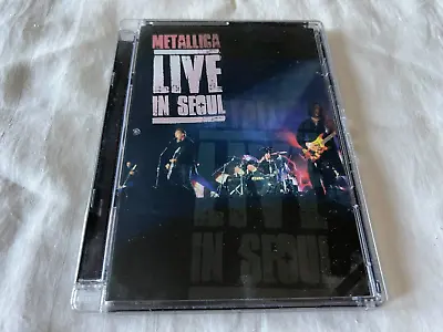 Metallica - Live In Seoul 2006 DVD 2008 WT Import Metal OOP RARE • $27.99