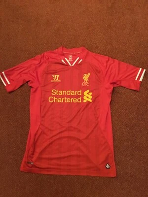 £22 • Buy Liverpool Warrior Home Shirt 2013-14 Size M