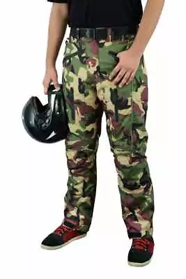 £34.99 • Buy NEW Motorbike Motorcycle Waterproof Cordura Textile Trousers Pants CE Armours 