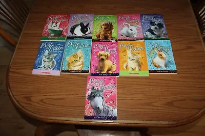 11 Magic Kitty Puppy Bunny Ponies Sue Bentley Chapter Book Lot Christmas Summer • $18.99