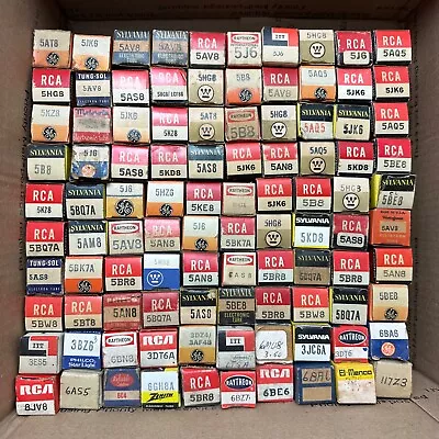 $24.99 • Buy Lot Of 100 - Vacuum Tubes Vintage NOS Tubes