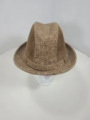Vintage Stetson Fedore Hat Size 7 1/4 Suede • $23