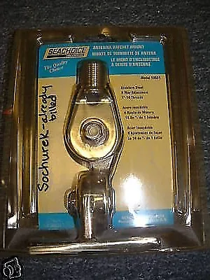 Antenna Mount Ratchet Stainless Steel 19531 Vhf Nd Marine Boat Parts Hardware  • $85.75