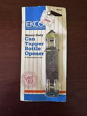 Vintage EKCO Safe Edge Can Piercer 4  Can Opener Bottle Opener USA 1986 • £9.60