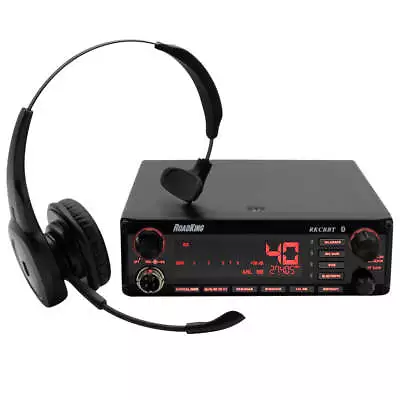 RoadKing Voice-Activated Hands-free CB Radio RKCBBT With Bluetooth Headset And C • $267.95