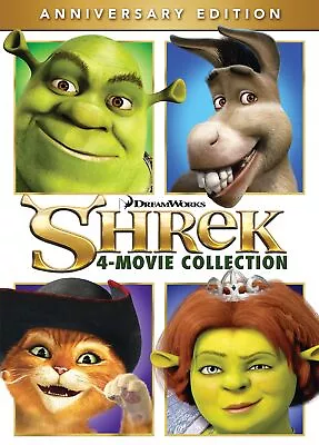 Shrek The 4-movie Collection DVD Mike Myers NEW • $13.50