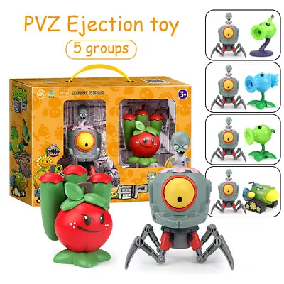 Game Plants VS Zombies Action Figure PVZ Pea Shooter & Zombie Set Kids Toy Doll • $41.23