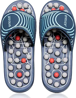 Acupuncture Massage Slippers Sandals Slides Shoes Mat Arthritis Plantar Fasciit • $45.92