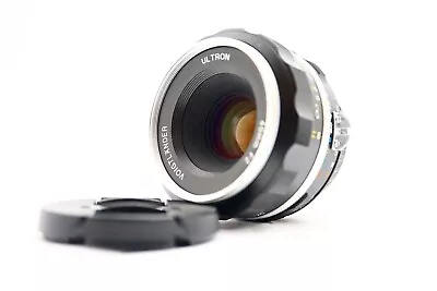 490 Voigtlander ULTRON 40mm F2 SL II S Asph Silver Rim For Nikon F **EXC+++** • $357