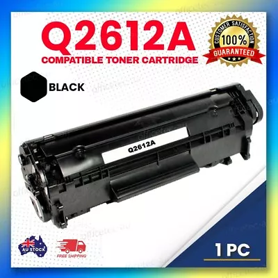 1x Black Q2612A Toner For HP LaserJet 1018 1022 12A 1012 Printer Cartridge • $20.80