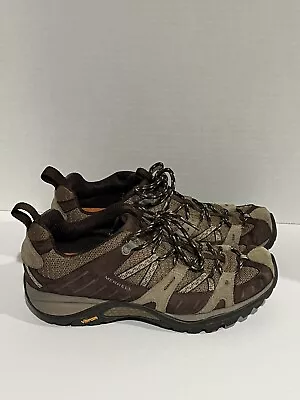 Merrell Siren Sport Espresso Women's Outdoor Hiking Athletic Shoes Sz 8.5 Vibram • $24.99