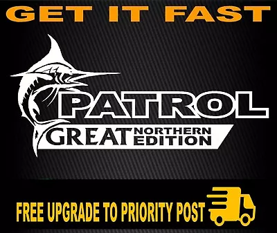 Patrol Nissan Gu Sticker 4x4 Decal Diesel Turbo Gq Ute • $7.99