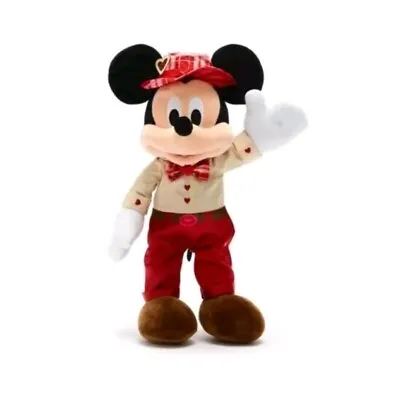 Mickey Mouse Teddy Soft Toy Plush  Medium Valentines Day Sweetheart • £9.99