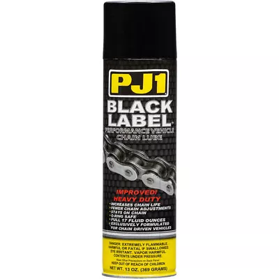 PJ1/VHT Black Label Motorcycle Chain Lube | 13 Oz | 1-20 • $24.80