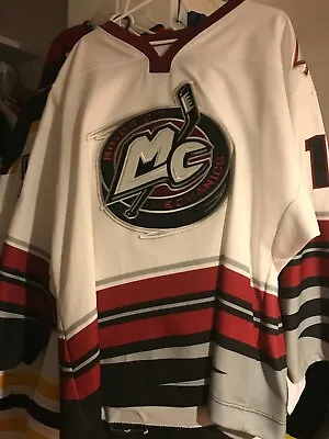 2005-06 Uhl Motor City Mechanics Game Worn Mike Ramsey Hockey Jersey • $399