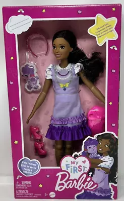 My First Barbie Doll Preschool Brooklyn Soft Posable Body Poodle & Access NEW • $21.34