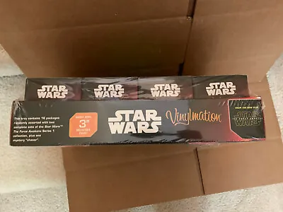 Vinylmation Star Wars Disney Force Awakens Series 1 SEALED TRAY - 16 Blind Boxes • $399.99